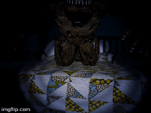 freddy jumpscare | image tagged in gifs,fnaf4,jumpscare | made w/ Imgflip images-to-gif maker