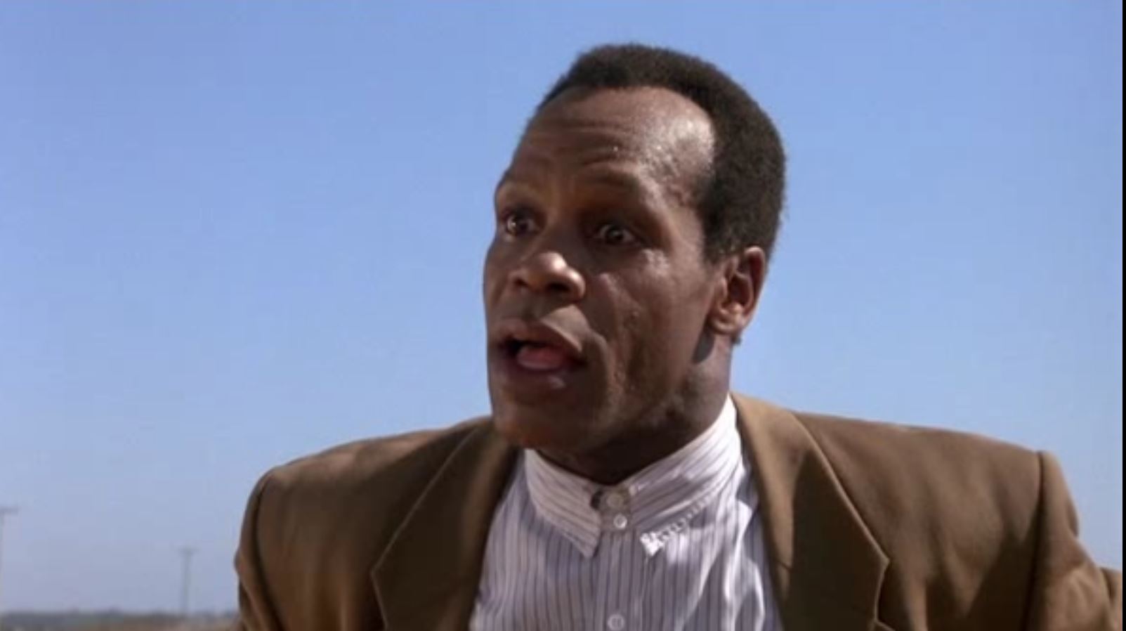 Danny Glover pure luck Blank Meme Template