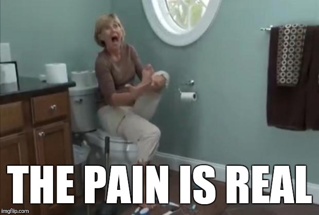 Unable to Hide the Pain Helen | THE PAIN IS REAL | image tagged in the pain,funny,memes,foot pain,corn,justoldpeoplethings | made w/ Imgflip meme maker