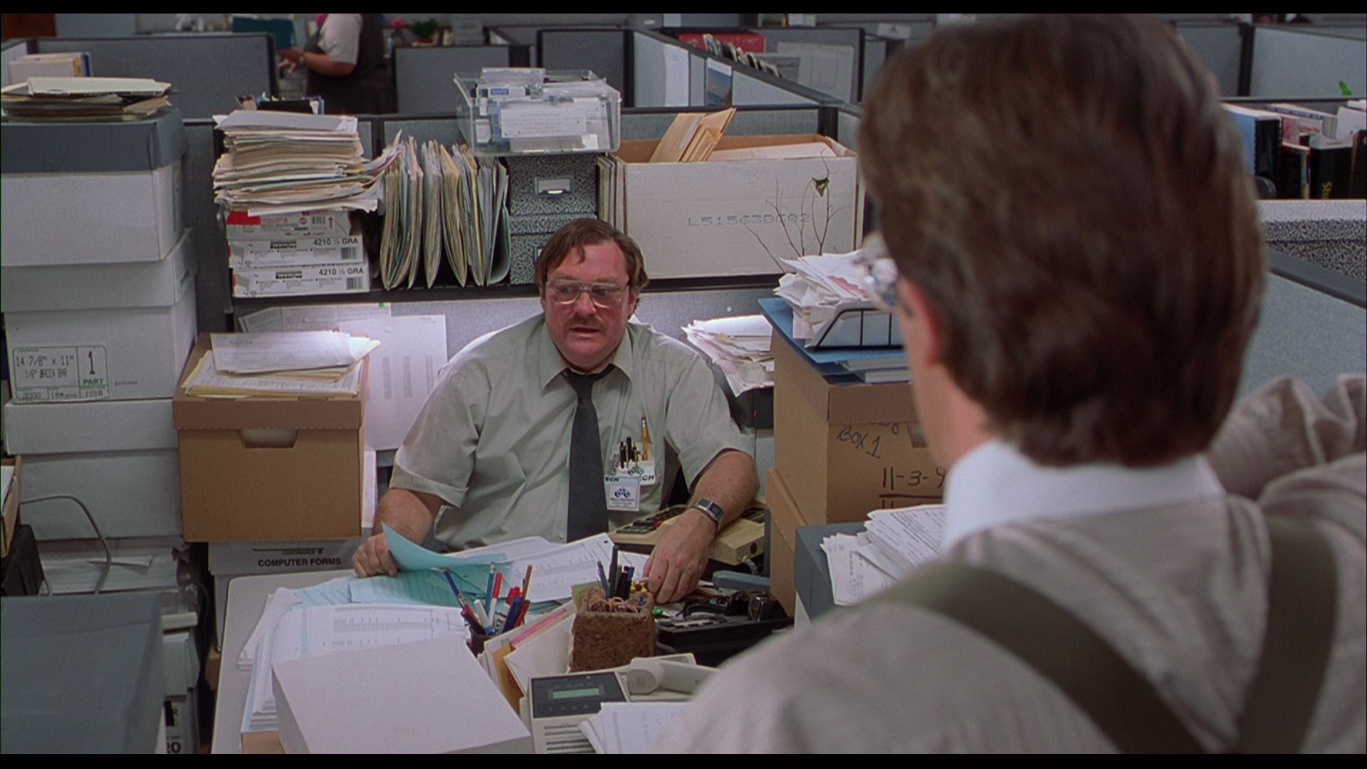 No "Office Space Milton Cubicle" memes have been featured yet. 