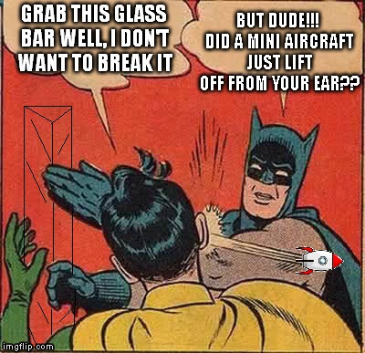 It's the power of paint! | image tagged in batman slapping robin,memes | made w/ Imgflip meme maker
