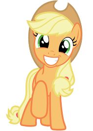 Happy Applejack Blank Meme Template