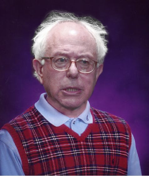 Bad Luck Bernie Blank Meme Template