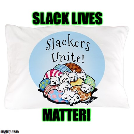 The Motto for imgflip... | SLACK LIVES; MATTER! | image tagged in black lives matter | made w/ Imgflip meme maker
