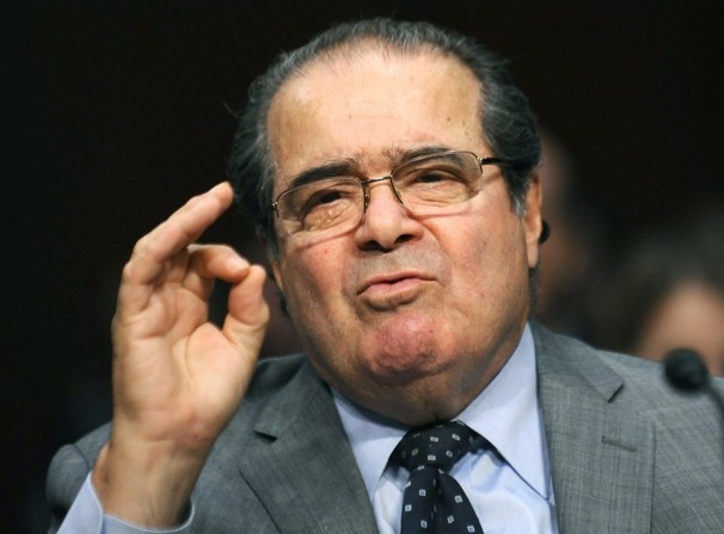 Justice Antonin Scalia Blank Meme Template