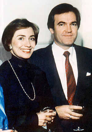 High Quality hillary clinton and vince foster Blank Meme Template