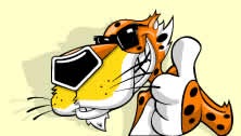 High Quality Chester cheetah approves Blank Meme Template
