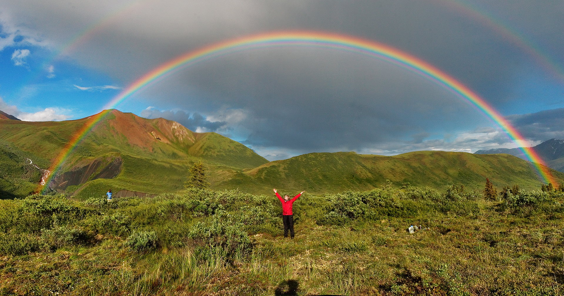 Rainbows Blank Meme Template