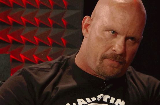 High Quality Stone Cold Stare Blank Meme Template