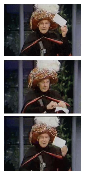 Carnac the Magnificent Blank Meme Template
