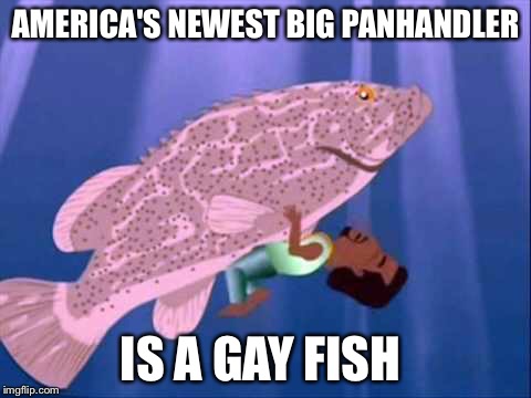 AMERICA'S NEWEST BIG PANHANDLER; IS A GAY FISH | image tagged in kanye west | made w/ Imgflip meme maker