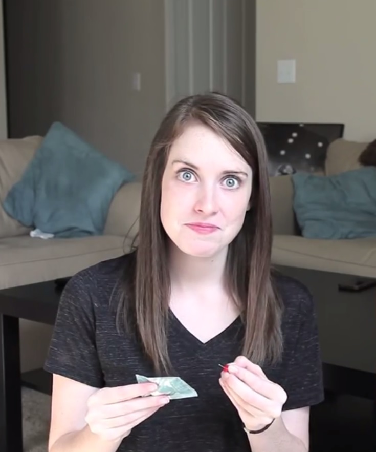 Overly Attached Girlfriend Condoms Blank Meme Template