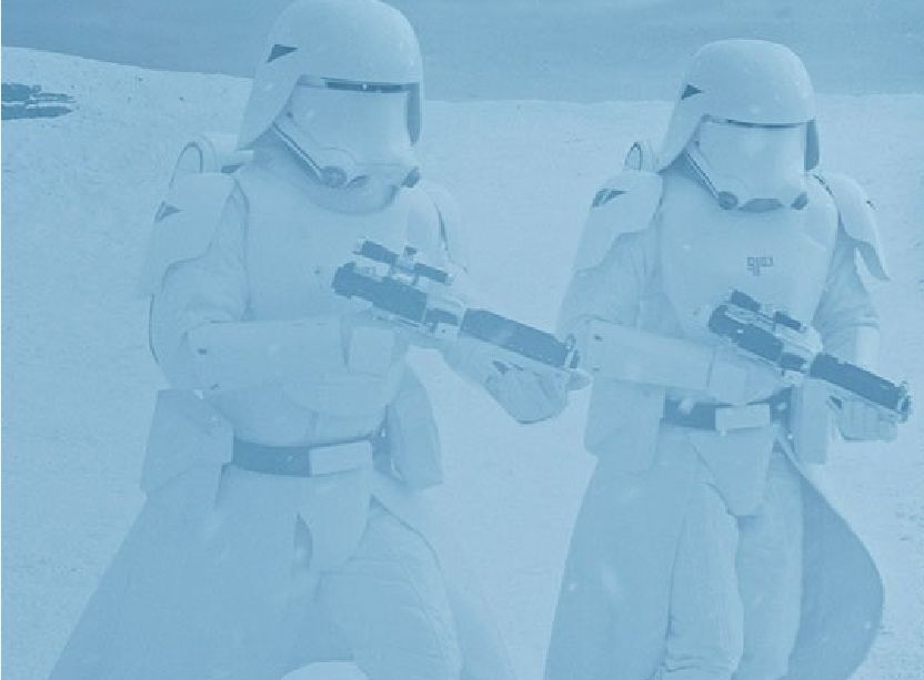 High Quality "Not sure if-" "Yeah, definatley" first order snow troopers Blank Meme Template