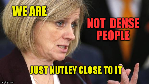 Notley | NOT 
DENSE 
PEOPLE; WE ARE; JUST NUTLEY CLOSE TO IT | image tagged in notley | made w/ Imgflip meme maker