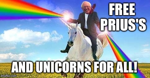 FREE PRIUS'S AND UNICORNS FOR ALL! | made w/ Imgflip meme maker