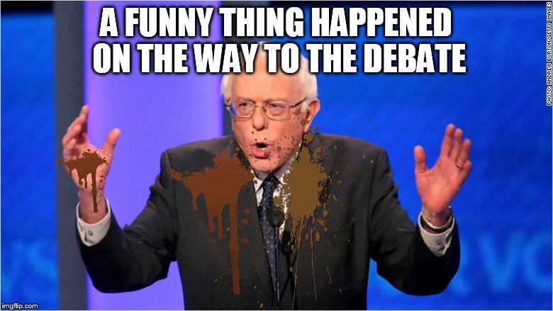 A FUNNY THING HAPPENED ON THE WAY TO THE DEBATE | made w/ Imgflip meme maker