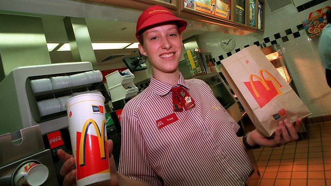 High Quality mcdonalds employee Blank Meme Template