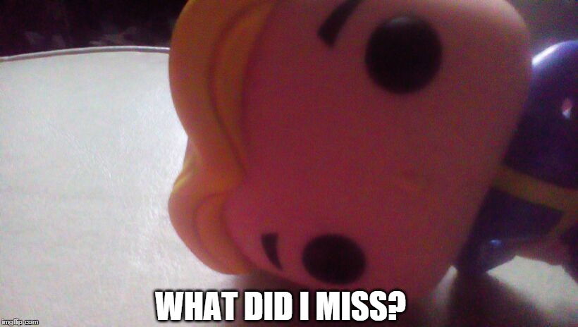 WHAT DID I MISS? | image tagged in fallout | made w/ Imgflip meme maker