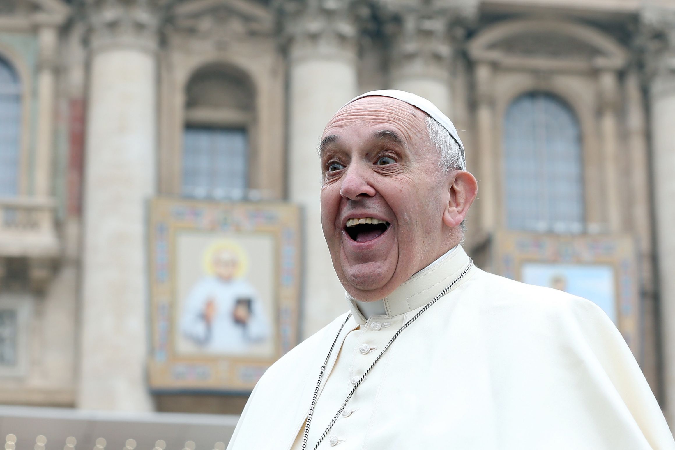 Pope Vatican Blank Meme Template