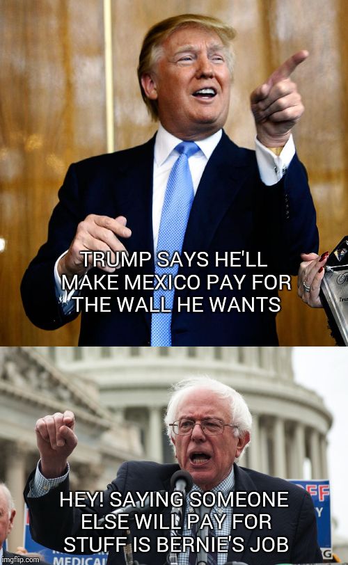 Image Tagged In Memes,trump,bernie Sanders - Imgflip