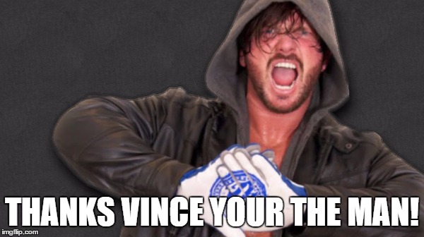 THANKS VINCE YOUR THE MAN! | made w/ Imgflip meme maker