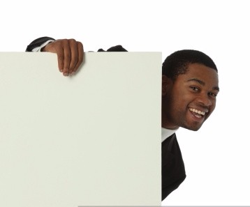 Black Guy Peeking Blank Meme Template