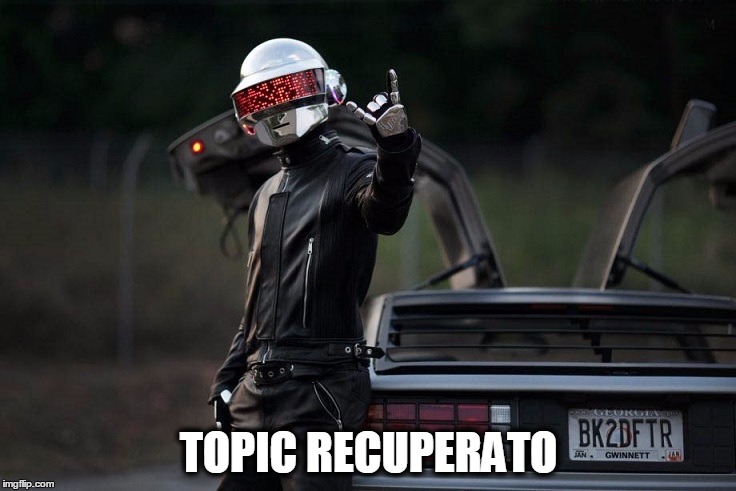 TOPIC RECUPERATO | made w/ Imgflip meme maker