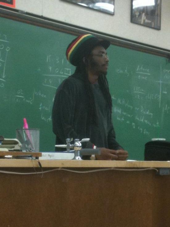 Rastafari Teacher Blank Meme Template