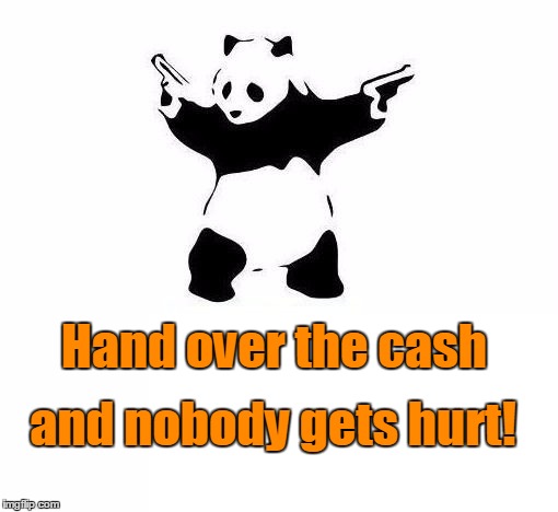 Hand over the cash and nobody gets hurt! | made w/ Imgflip meme maker
