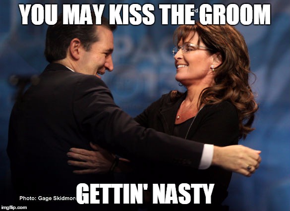 YOU MAY KISS THE GROOM; GETTIN' NASTY | image tagged in nevada wedding chapel | made w/ Imgflip meme maker