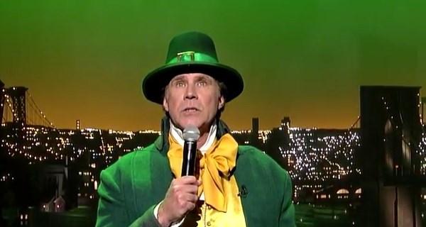 Will Ferrell leprechaun Blank Meme Template