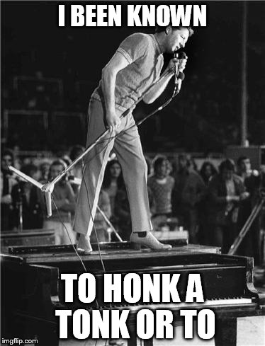 I BEEN KNOWN TO HONK A TONK OR TO | made w/ Imgflip meme maker