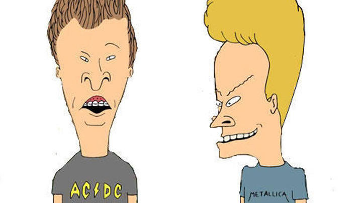 High Quality Beavis & Butthead Blank Meme Template