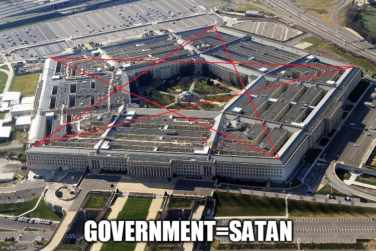 Evil Government | GOVERNMENT=SATAN | image tagged in evil government | made w/ Imgflip meme maker