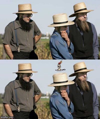 Amish idea Blank Meme Template