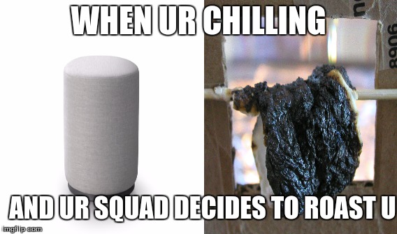 WHEN UR CHILLING; AND UR SQUAD DECIDES TO ROAST U | image tagged in roast | made w/ Imgflip meme maker