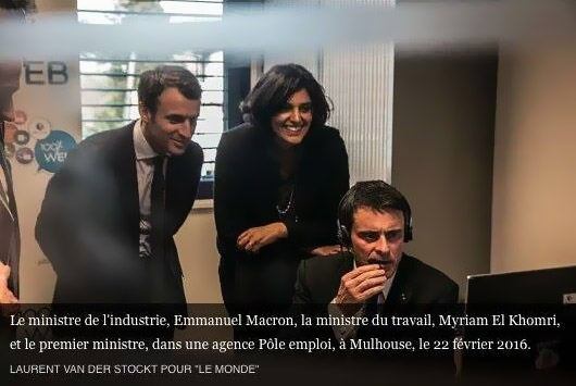 Macron, El Khomri et Valls Blank Meme Template