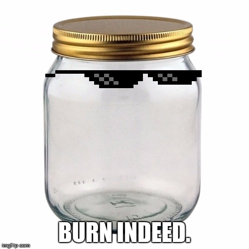 BURN INDEED. | made w/ Imgflip meme maker