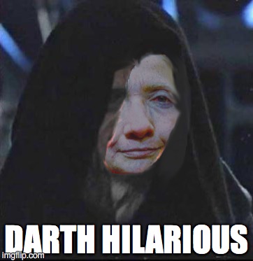 You Can Stop This With Your Vote | DARTH HILARIOUS | image tagged in hillary clinton,star wars,darth sidious | made w/ Imgflip meme maker