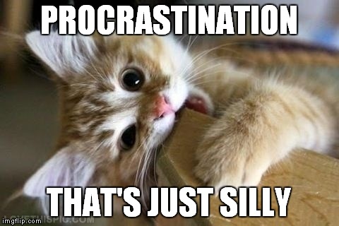 PROCRASTINATION THAT'S JUST SILLY | made w/ Imgflip meme maker