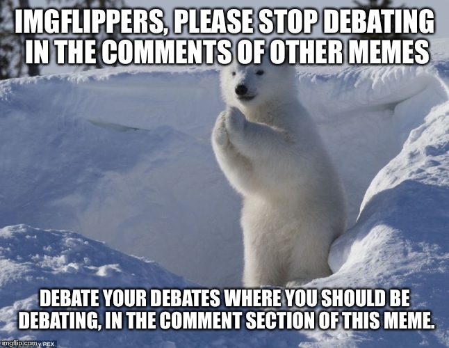 Debate club is here. | IMGFLIPPERS, PLEASE STOP DEBATING IN THE COMMENTS OF OTHER MEMES; DEBATE YOUR DEBATES WHERE YOU SHOULD BE DEBATING, IN THE COMMENT SECTION OF THIS MEME. | image tagged in sports,memes | made w/ Imgflip meme maker