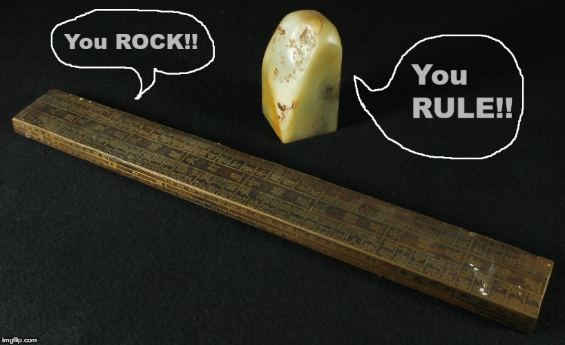 Rock 'N Rule!! | image tagged in puns,funny | made w/ Imgflip meme maker