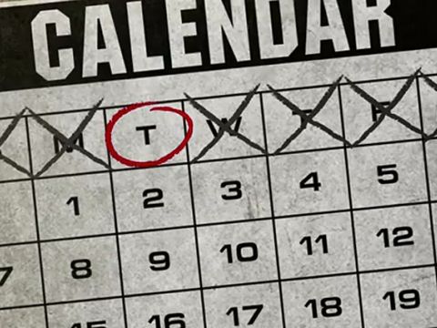 Tuesday Calendar Blank Template - Imgflip