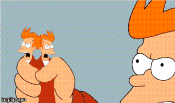 Shut Up and Take My Fryception | image tagged in gifs,shut up and take my money fry,fryception | made w/ Imgflip images-to-gif maker