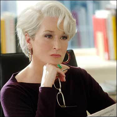 Dissaproving Miranda Priestley Blank Meme Template