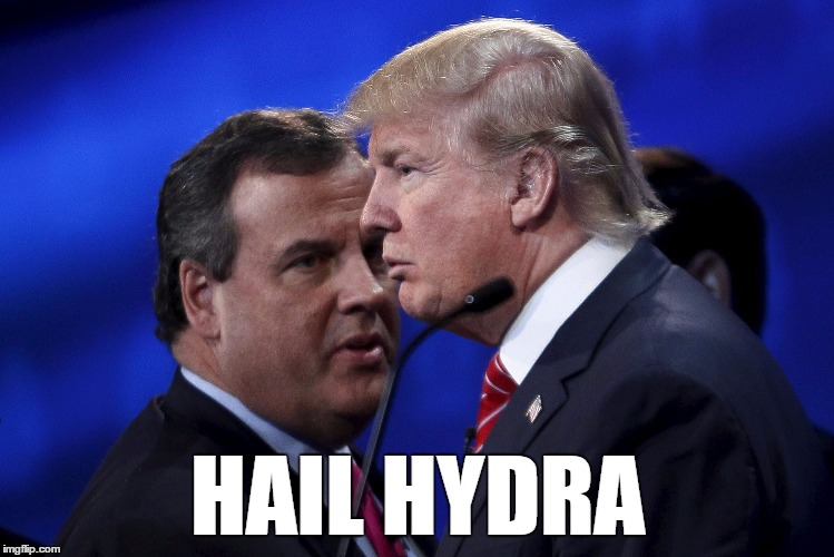 Hail Hydra |  HAIL HYDRA | image tagged in hail hydra,donald trump,marco rubio | made w/ Imgflip meme maker