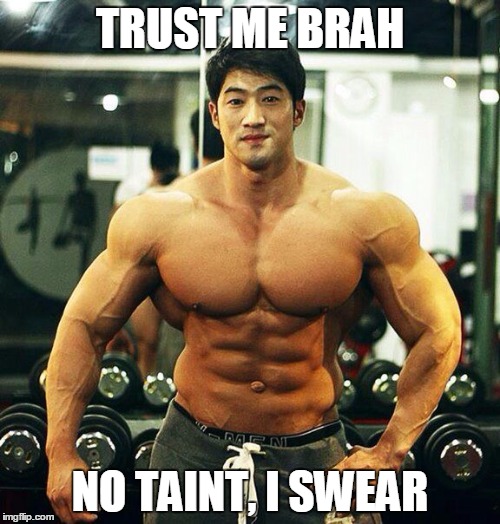 TRUST ME BRAH; NO TAINT, I SWEAR | made w/ Imgflip meme maker