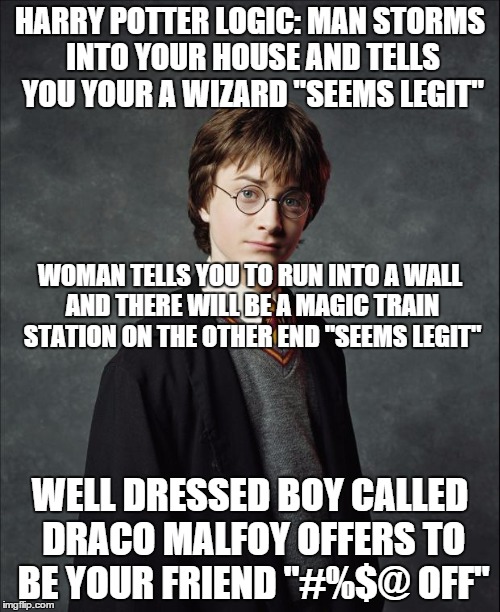 you're a woman Harry, Harry Potter