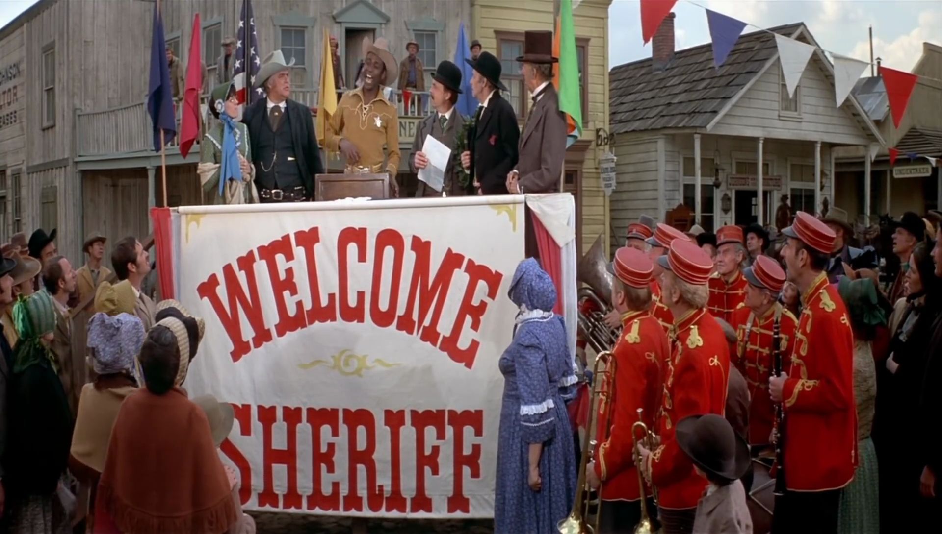 High Quality blazing saddles whip this out Blank Meme Template