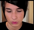 Dan winks | image tagged in gifs,dan howell,winking | made w/ Imgflip video-to-gif maker